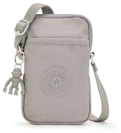 Kipling TALLY Sac de téléphone, sacs de téléphone, Grey Gris (Gris)