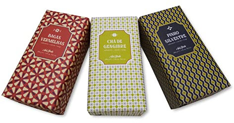 Ach.Brito - AZULEJOS ROT- Feine Luxus-Seifen aus Portugal - Geschenkset 3x á 200gr.