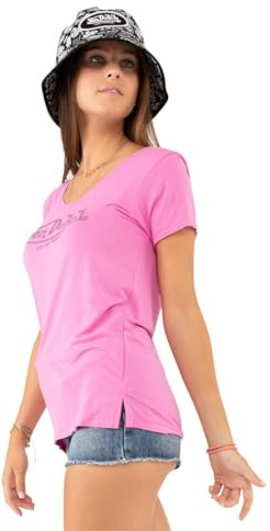 Von Dutch Tee Shirt roon Pink