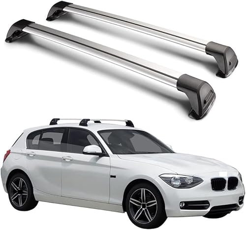 Aluminium Dachträger für BMW 3 Series E90 2005-2012, Auto DachträGer TransportdachträGer Querstange Gepäckträger für Fahrradträger, Dachbox, Skihalter