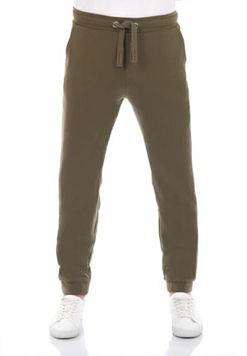 riverso Jogginghose Herren lang RIVKasper Regular Fit Sporthose Trainingshose Freizeithose Grün 4XL, Größe:4XL, Farbe:Ivy Green