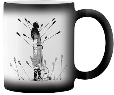 Death Of Thors Manga Thorfinn Vinland Saga New Trend Fun Lustig Black Magic Tasse Mug
