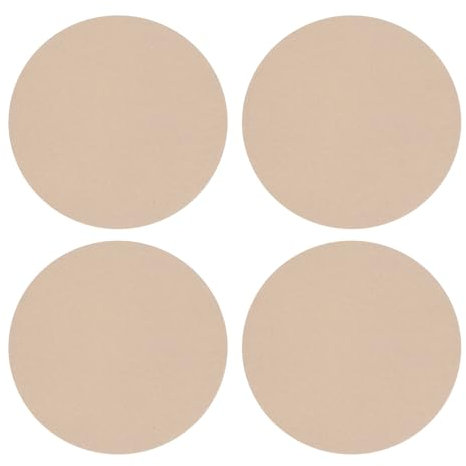 PATIKIL 4er-Pack 12-Zoll-Töpferscheibenschläger, 1/3 dickes, rundes Töpferschlägersystem, vorgefertigte Stiftlöcher im Abstand von 10 mit 1 langen Stiftschrauben aus 304-Edelstahl