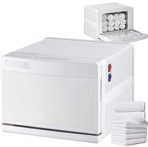 HEAXIY Professional Hot Towel Warmer Cabinet, 8L Salon Towel Hot Cabinet, UV Disinfection Cabinet, Facial Spa and Salon Equipment