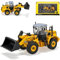 Cararama New Holland W190B Gelb Radlader Baufahrzeug H0 1/87 Modell Auto
