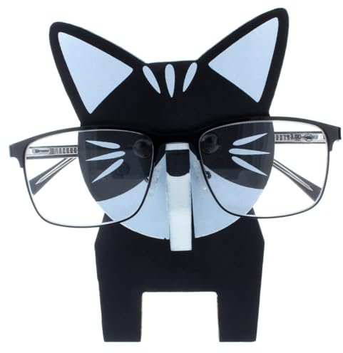 Niedlicher Brillenhalter STRIPY in sechs verschiedenen Variationen Katze