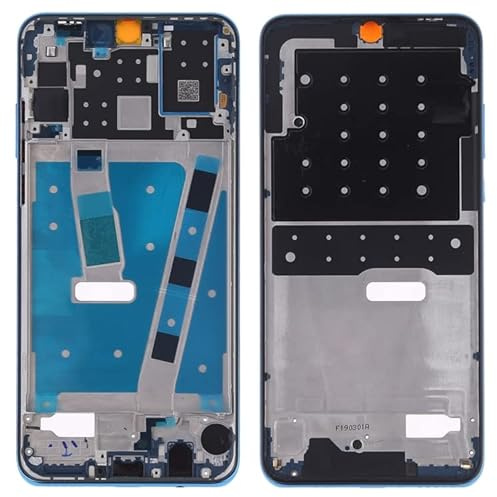 Handy Ersatzteil Front Gehäuse LCD Rahmen Blende Platte mit Seitentasten für Huawei P30 Lite Reparaturteil