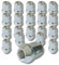 24 Tuercas de rueda M12 x 1.25 Vaso 19mm compatible con Nissan Patrol y otras marcas