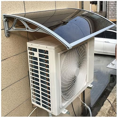 Air Conditioner Cover for Outdoor Units - Sun Shade, UV Rain Snow Protection - Patio Awning Canopy - Heat Pump Unit Cover - Top Leaf Protection Cover