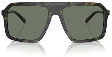 Michael Kors Eyewear Herren Mk2218u Murren Universal Fit Sonnenbrille, Olive Tortoise/Olive Green, 58 mm