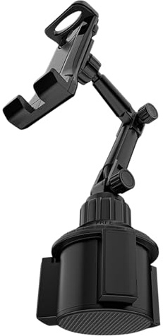ZYKEJJDDAK Vehicle Cupholder Tablets Bracket with Expandable Base for Pad 4-12.9inch Devices Universals Car Mount