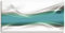 ARTLAND Wanddeko Leinwand Bilder Wandbild 100x50 cm Abstrakte Bilder Gegenstandslos T9FA