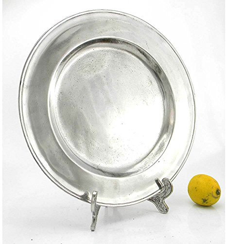 Platzteller aus Zinn minimal design handgefertigt