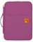 A4 Dokumente Tasche Ordner Multifunktions Dateien Organizer Messenger iPad Handtasche Lagerung Inhaber für Reise Urlaub Büro 35 * 26 * 3,5 cm (lila)