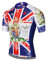 Bike Jersey Mens Cycling Jerseys Short Sleeve MTB Jersey Zip Mountain Road Clothing Bicycle Top Shirts Summer Pro Team Sports Racing Cycle Jersey for Men UK Size XXL