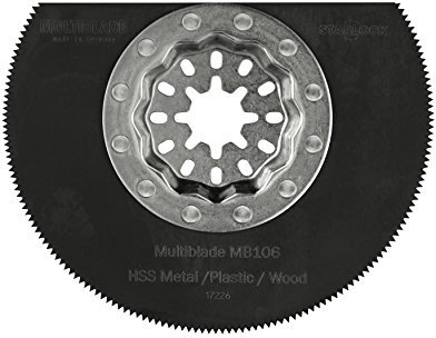 Multiblade Starlock Universell HSS Segmentsägeblatt 85mm (Holz, Metall, Kunststoff, Kitt) MB106