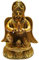 Purpledip Messingstatue Garuda (Tarkshya oder Vynateya): König der Vögel & Berg des Herrn Vishnu (11574)