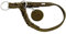 HUNTER Dressurhalsung SOLID EDUCATION, Farbe: oliv, besonders belastbares Leder, handgeflochten, mit Stoppring, Made in Germany, Größe: L-XL