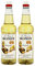 Monin Honeycomb Coffee & Cocktail Syrup Plastic Bottle 1 Litre (2 Bottles, No Pumps)
