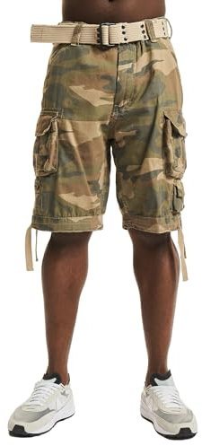 Brandit Savage Vintage Shorts, Farbe: Light Woodland, Größe: S