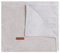 Baby's Only - Babydecke Sense - Kuscheldecke für Babywiege - Mit Teddyfutter - Baby Decke aus Baumwolle - Für Jungen und Mädchen - 70x95 cm - Kieselgrau