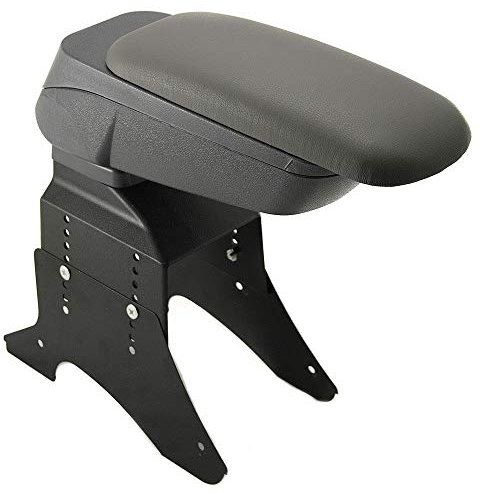 Accoudoir Central Console Accessoire de Rangement et Repose-bras avec Compartiment Organiseur Pièce Détaché d'Intérieur de Voiture Gris