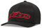 Alpinestars, Blaze Flexfit, Baseball Kappe, Schwarz Rot, S/M, Mann