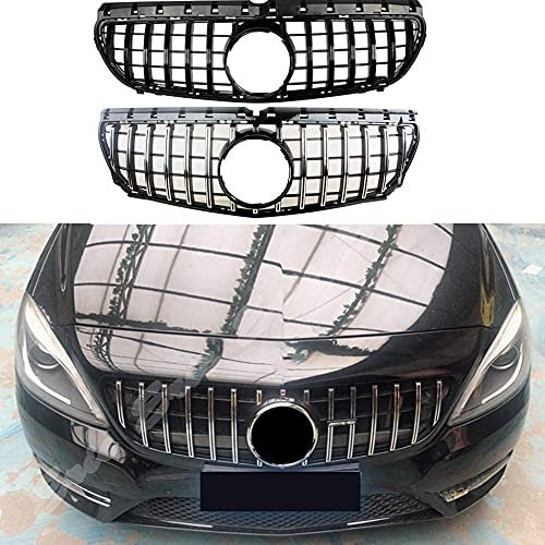 V6 AUTO PARTS A2468880585 Auto Paraurti Anteriore Mesh A nido d'ape Nero Doghe GT Stile Griglia per Mercedes-Benz Classe B 2012 2013 2014 W246 B200 PANAMERICANA
