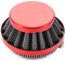 GOOFIT 42-44mm universale Filtro Aria Rosso Ricambio sostituzione per 2 Tempi 43cc 47cc 49cc Scooter ATV Mini Pocketbike Mini Quad