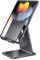 Maxonar Tablet Stand iPad Stand Adjustable Aluminium Alloy iPad Holder Table Desk Compatible with iPad 10/iPad9/iPad Air 4/5/M2 iPad Pro 2022/iPad Mini 6 Galaxy Tab S9 iPhone 15 Kindle Grey