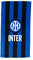 Inter Strandtuch aus Schaumstoff, 90 x 170, Logo, 100% Baumwolle, offizielles Produkt, Nerazzurra Grafik