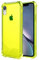 Hülle passend für Smartphonica iPhone Xr Transparent Silikon Case - Neon Gelb/Back Cover
