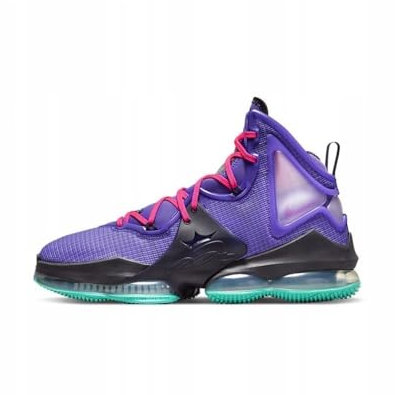 Nike Lebron XIX Herren Basketball Trainers CZ0203 Sneakers Schuhe (UK 7.5 US 8.5 EU 42, wild Berry 500)
