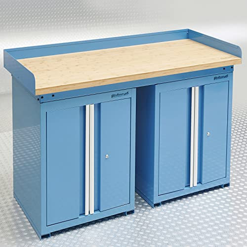 Werkbank PRO 150 cm mit 2 Werkzeugschränken