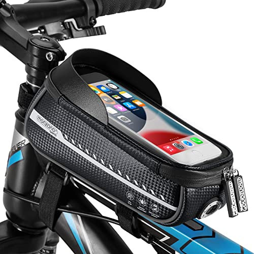 Monzana Borsa Portacellulare da Bicicletta Universale Telaio MTB max. 6,8'' Rimovibile Impermeabile