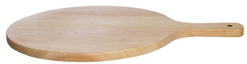PaellaWorld Holzbrett mit Handgriff für Pizza und Flammkuchen