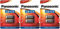 Set 3 blister x2 batterie al litio CR123A / CR17345 Original Panas.
