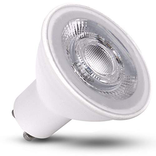 max K O M F O R T 10er Set GU10 LED Leuchtmittel 3 Watt - Warmweiß, 250 Lumen - Energieeffiziente Glühbirnen als Ersatz für MR16 Halogenlampen