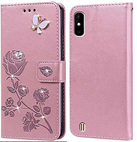 Cover per Wiko Y81 Custodia,Carta Fessura,Supporto Stand,Silicone TPU,Flip Protettiva Case per Wiko Y81