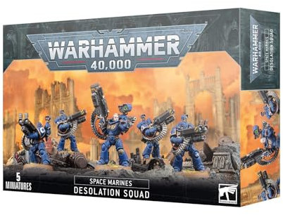 Games Workshop - Warhammer 40,000 - Space Marines: Desolation Squad, Blue