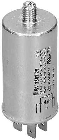 LUTH Premium Profi Parts Entstörschutz 0,47µf Kondensator kompatibel mit Miele 3123851 für Herde Trockner Waschmaschinen