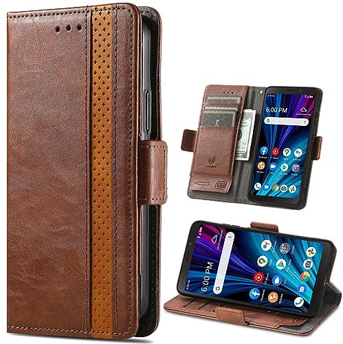 BaiFu RFID Blocage Coque avec Samsung Galaxy A05s, Style d'entreprise Étui pour Samsung Galaxy A05s Cover, Housse Portefeuille Fonction Support pour Samsung Galaxy A05s-05