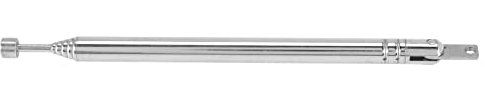 Frefgikty Replacement 39cm 6 Sections Telescopic Antenna Aerial for Radio TV