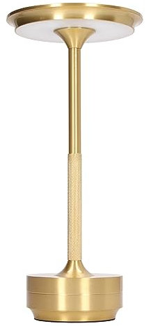 Tonysa LED-Tischlampe, Wiederaufladbar, 16 Farben, Tragbare Moderne Metall-Schreibtischleuchte mit Fernbedienung, Sanfte Beleuchtung, Minimalistisches Design, Typ-C-Aufladung, Dekorativ