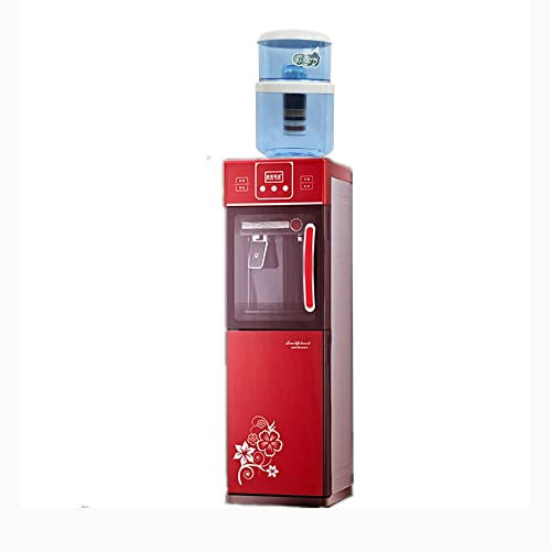 Generic Dispensador de Enfriador de Agua, Carga Inferior de pie, función Dual fría y Caliente, Fuente para Beber de pie de Oficina Vertical Totalmente automática para Sala de Estar