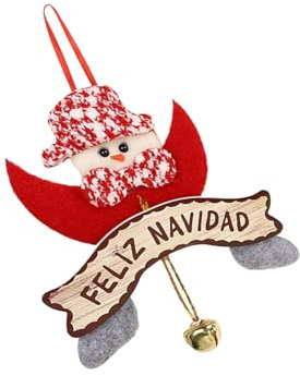 Weihnachtsbaumschmuck mit Metallanhängern, Weihnachtsmann, Schneemann, Elch, Anhänger, Heimdekorationen, Weihnachtsanhänger