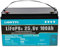 Batteria Lifepo4 da 24V (25,6V) e 100Ah, batteria al litio ferro fosfato a ciclo profondo da 5000 cicli, sostituisce la batteria al piombo AGM, adatta per camper, impianti solari ecc.