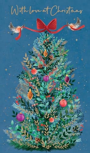 Traditional Christmas Tree Christmas Money Wallet Gift Card XMW146
