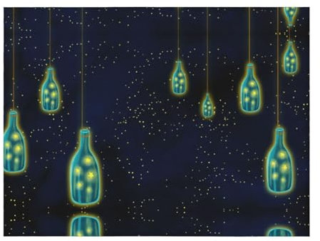 203,2 x 152,4 cm weiche, gemütliche, schöne Flanelldecke mit Under the Night Sky-Aufdruck – perfekt für Bett, Sofa, Couch und Reisen – leicht, atmungsaktiv