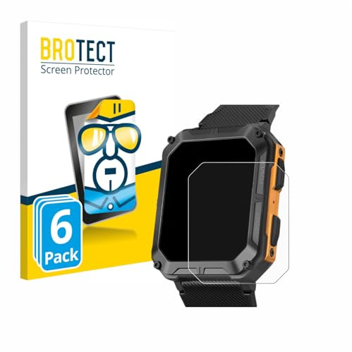 BROTECT Protector Pantalla para Stahlgear Thor Protector Transparente (6 Unidades) Anti-Huellas
